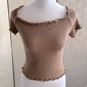 Heart ❤️Hips rutched short top